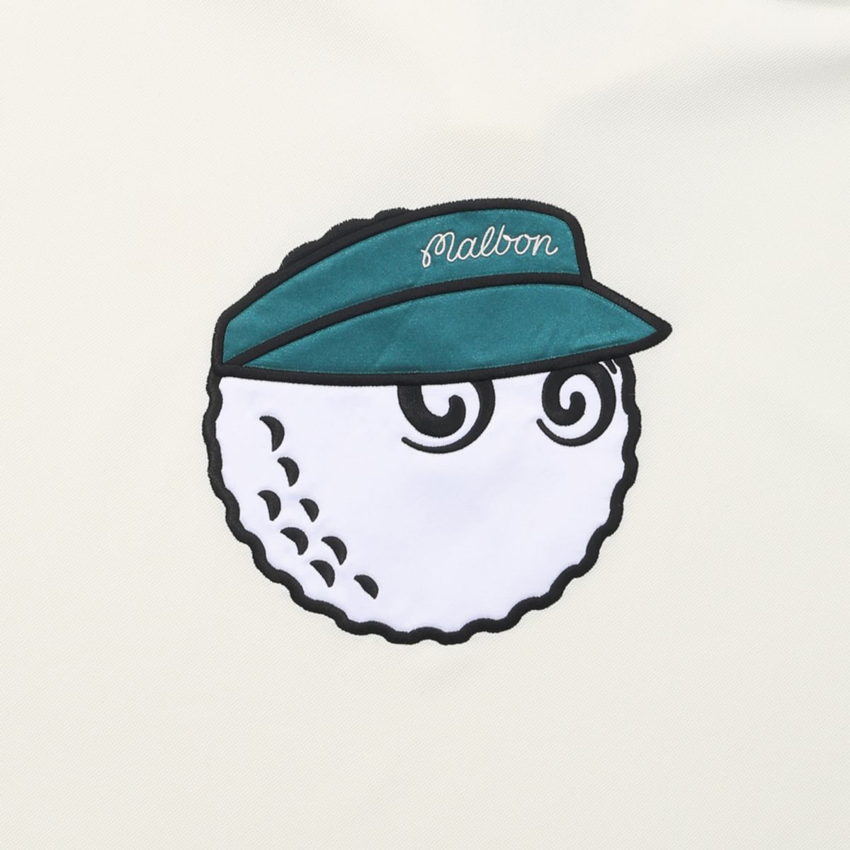말본 골프(MALBON GOLF) 등판 버킷 립에리 폴로 티셔츠 OFF WHITE (MAN)