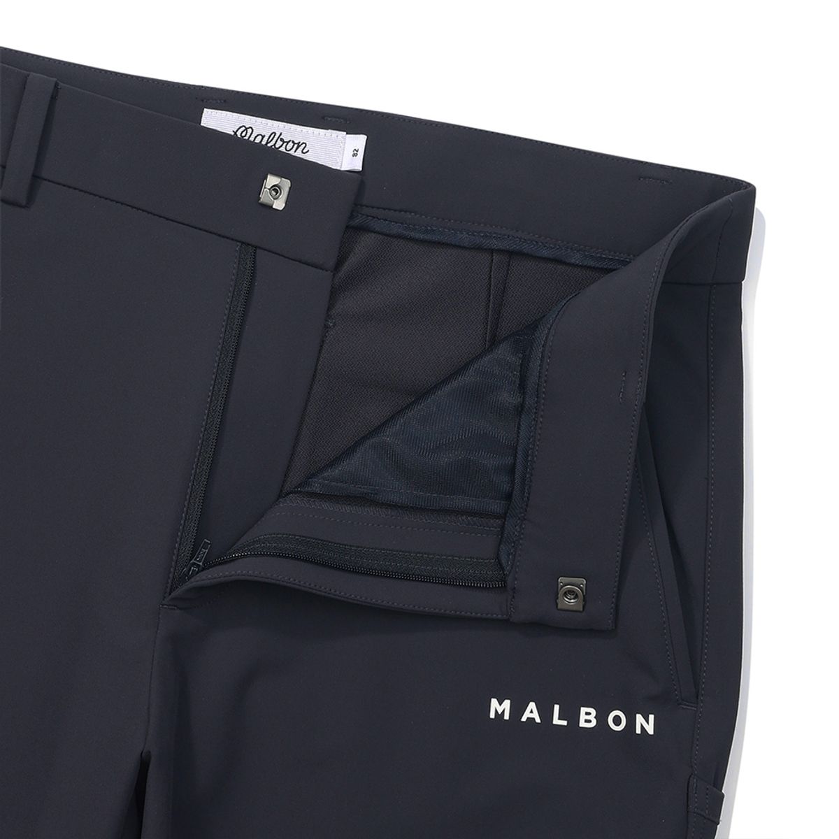 말본 골프(MALBON GOLF) 테크 슬림핏 일자 팬츠 NAVY (MAN)