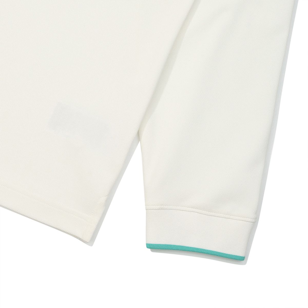 말본 골프(MALBON GOLF) 베이직 PQ 폴로 티셔츠 OFF WHITE (MAN)