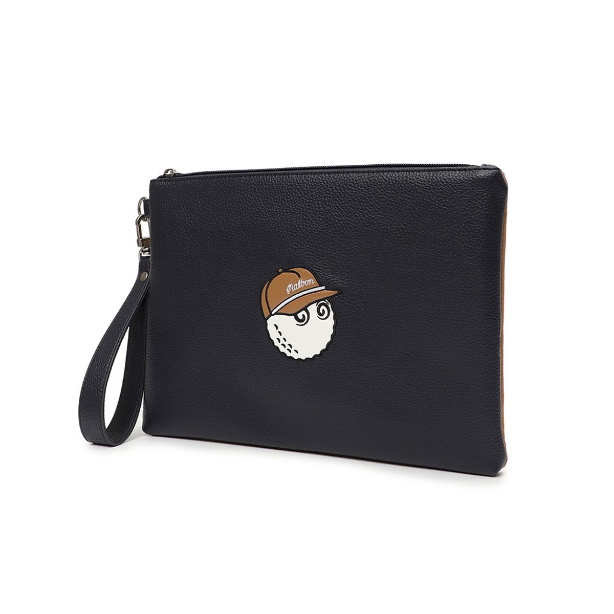 말본 골프(MALBON GOLF) 말본 컬러 콤비네이션 클러치백 NAVY (MAN)