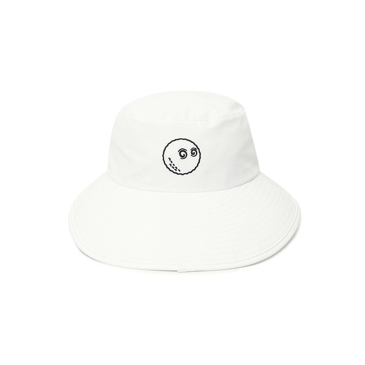 말본 골프(MALBON GOLF) 언발란스 브림 경량 버킷햇 OFF WHITE