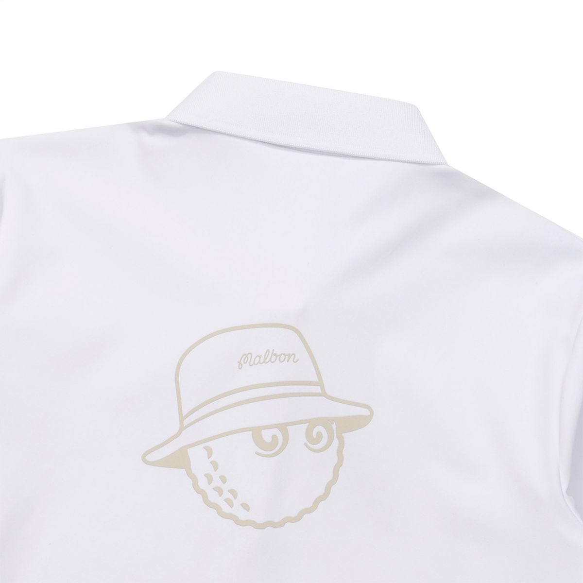 말본 골프(MALBON GOLF) 베이직 카라 컴포트 티셔츠 WHITE (WOMAN)