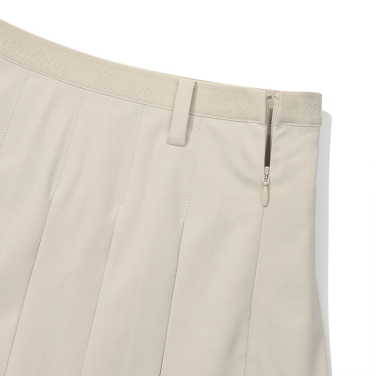 말본 골프(MALBON GOLF) 이중 플리츠 스커트 BEIGE (WOMAN)