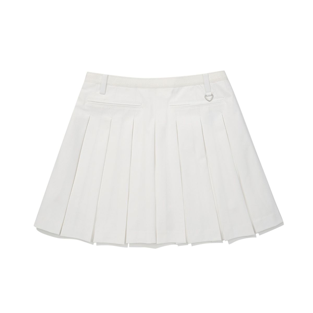 말본 골프(MALBON GOLF) 이중 플리츠 스커트 WHITE (WOMAN)