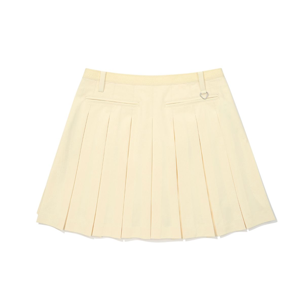 말본 골프(MALBON GOLF) 이중 플리츠 스커트 YELLOW (WOMAN)