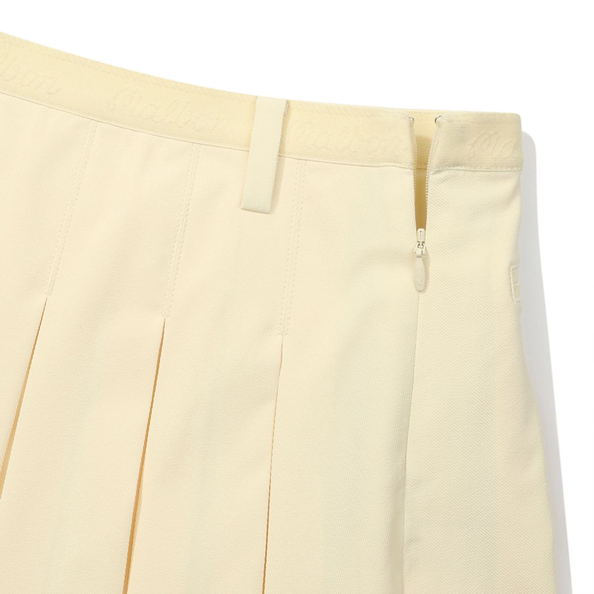 말본 골프(MALBON GOLF) 이중 플리츠 스커트 YELLOW (WOMAN)