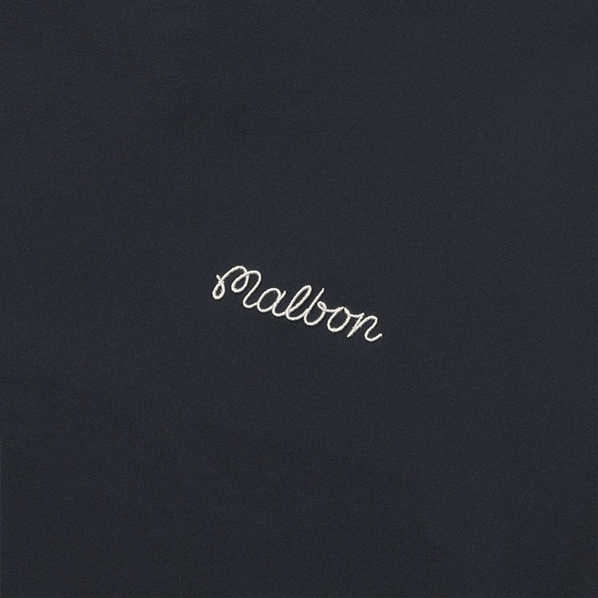 말본 골프(MALBON GOLF) 여성 우븐라이크 저지 소프트쉘 후드 아노락 NAVY (WOMAN)