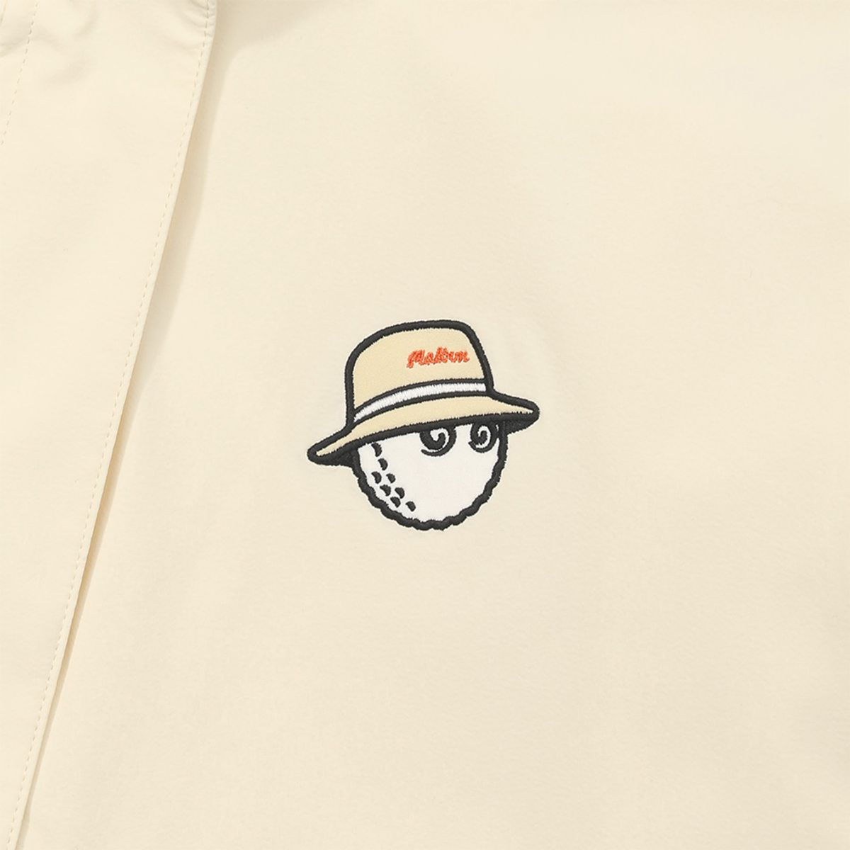 말본 골프(MALBON GOLF) 멤브레인 안감 봄 자켓 BUTTER YELLOW (WOMAN)