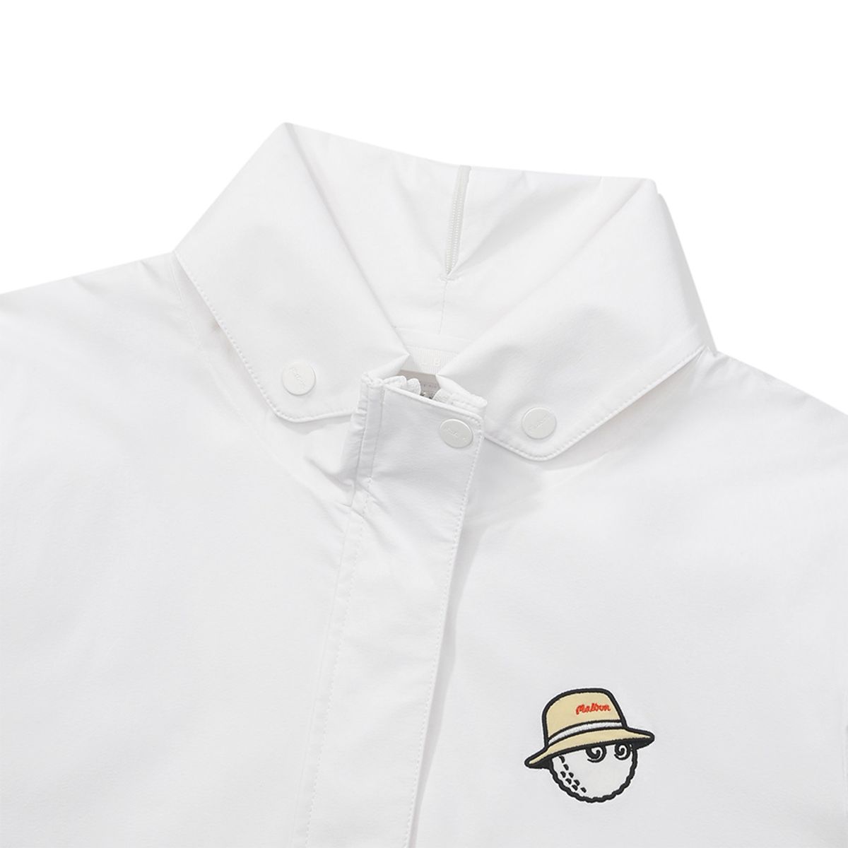 말본 골프(MALBON GOLF) 멤브레인 안감 봄 자켓 WHITE (WOMAN)