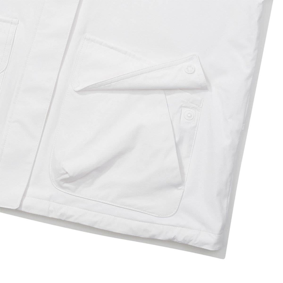 말본 골프(MALBON GOLF) 멤브레인 안감 봄 자켓 WHITE (WOMAN)