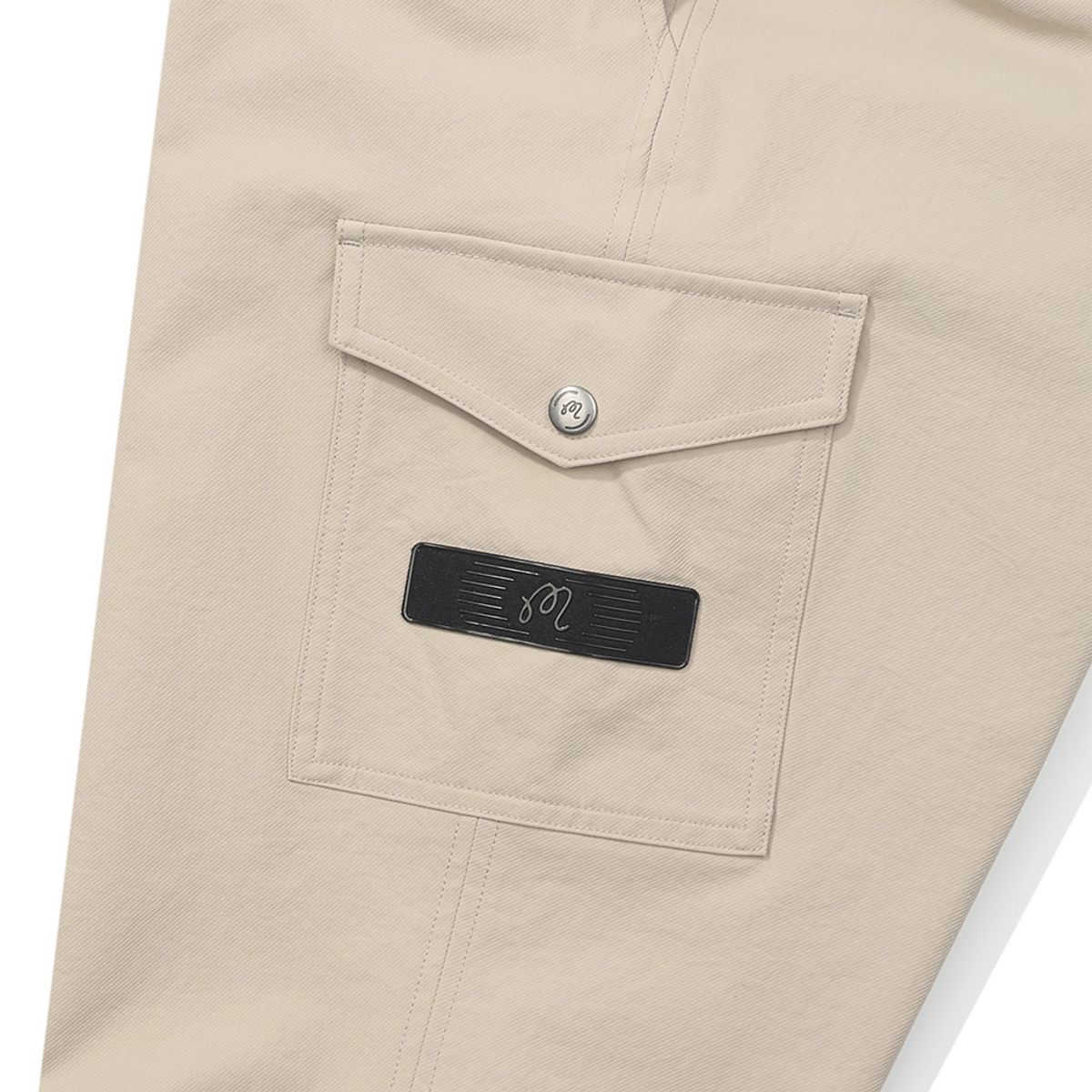 말본 골프(MALBON GOLF) 세미 와이드 카고 팬츠 BEIGE (MAN)