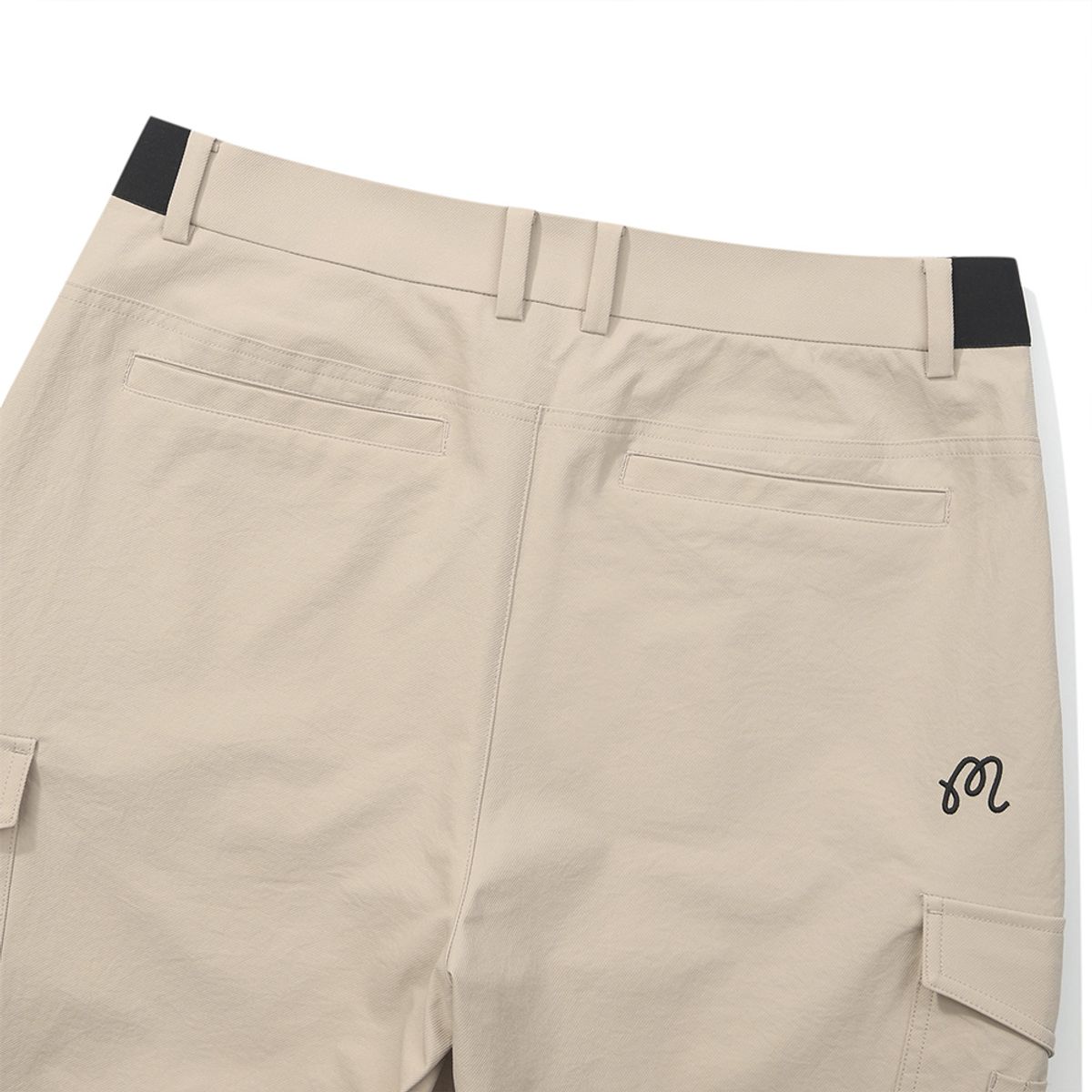 말본 골프(MALBON GOLF) 세미 와이드 카고 팬츠 BEIGE (MAN)