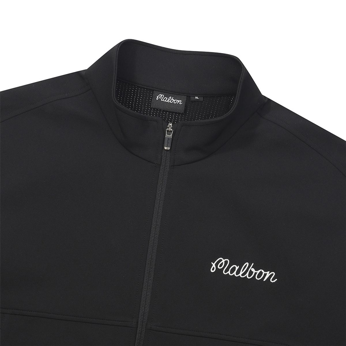 말본 골프(MALBON GOLF) 하이브리드 미드레이어 자켓 BLACK (MAN)