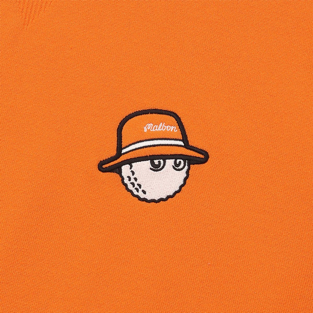 말본 골프(MALBON GOLF) 베이직 라운드 스웨터 ORANGE (MAN)