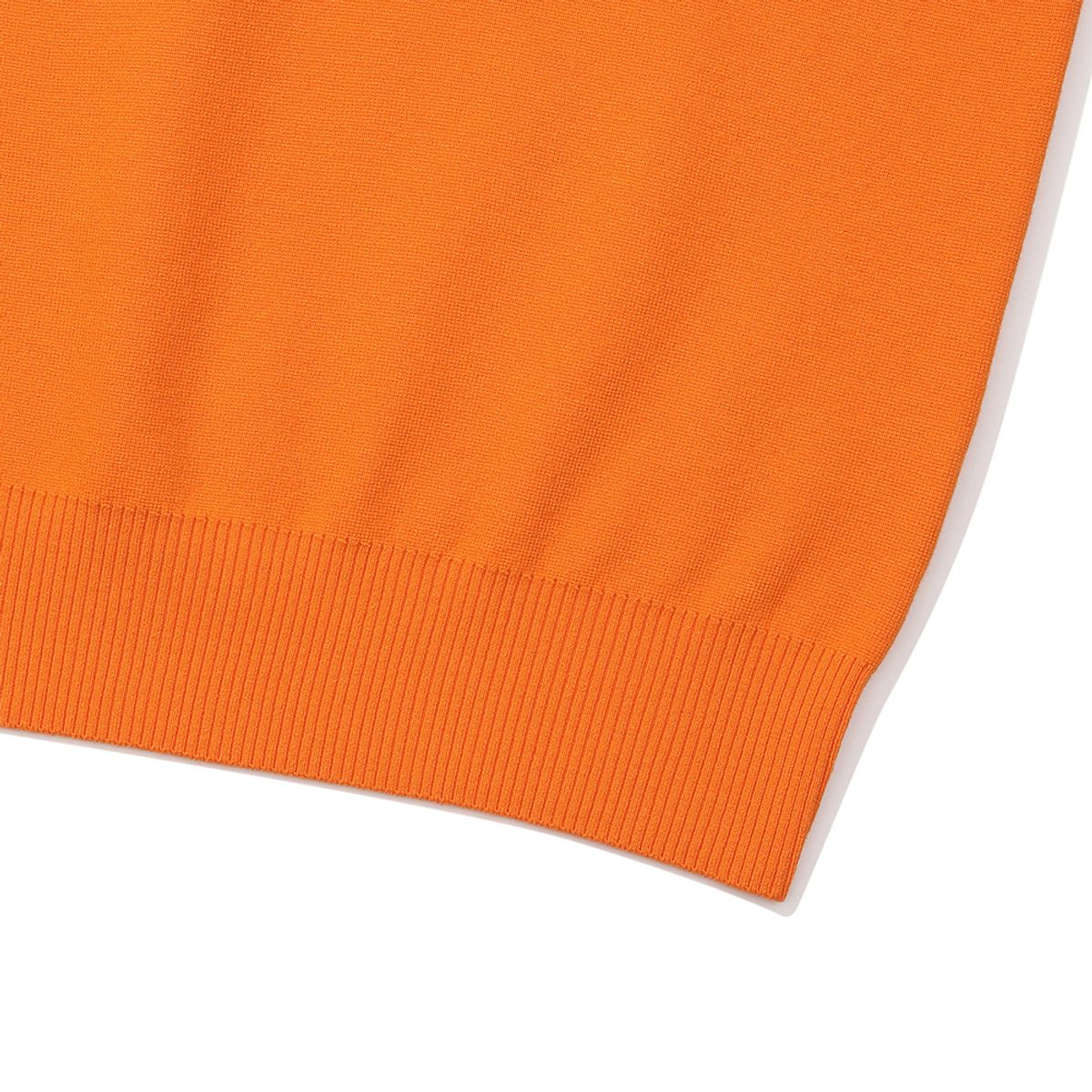 말본 골프(MALBON GOLF) 베이직 라운드 스웨터 ORANGE (MAN)