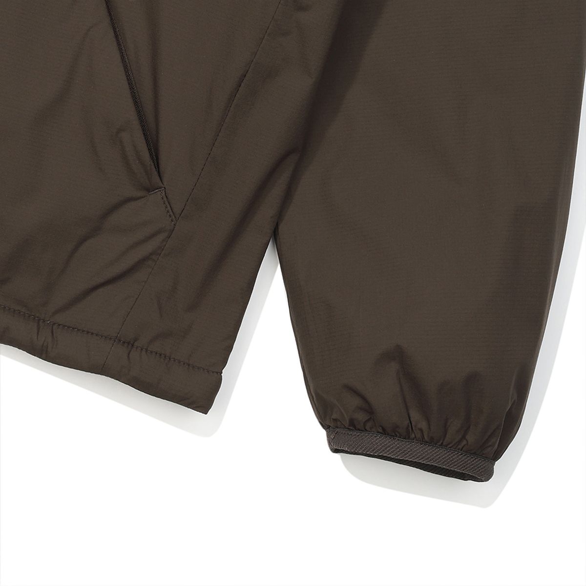 말본 골프(MALBON GOLF) 경량 플리스라이닝 후디 자켓 BROWN (WOMAN)