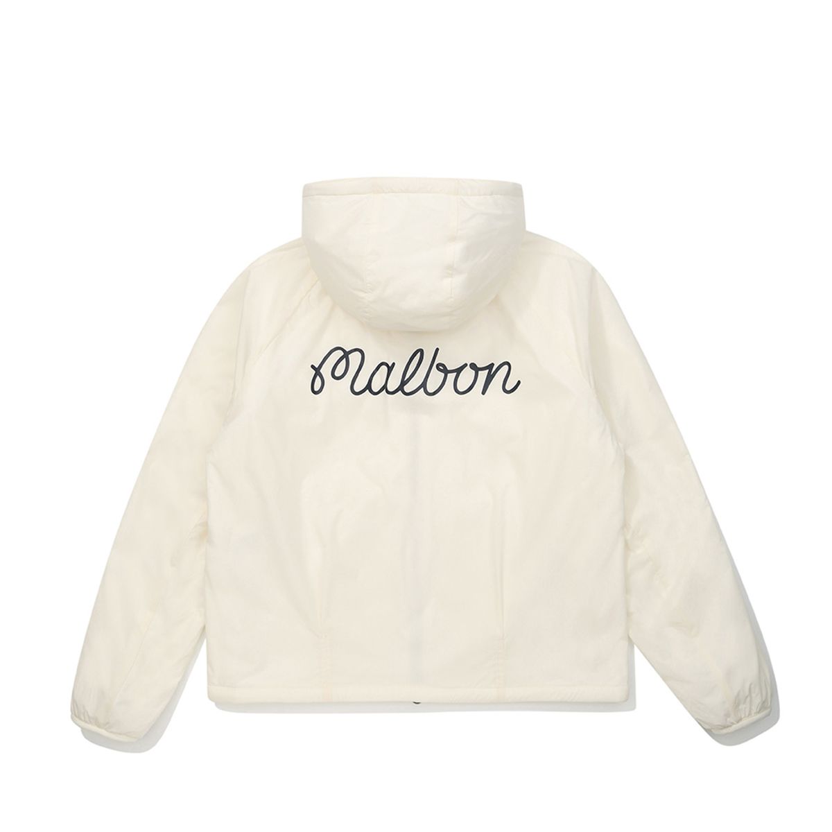 말본 골프(MALBON GOLF) 경량 플리스라이닝 후디 자켓 CREAM (WOMAN)