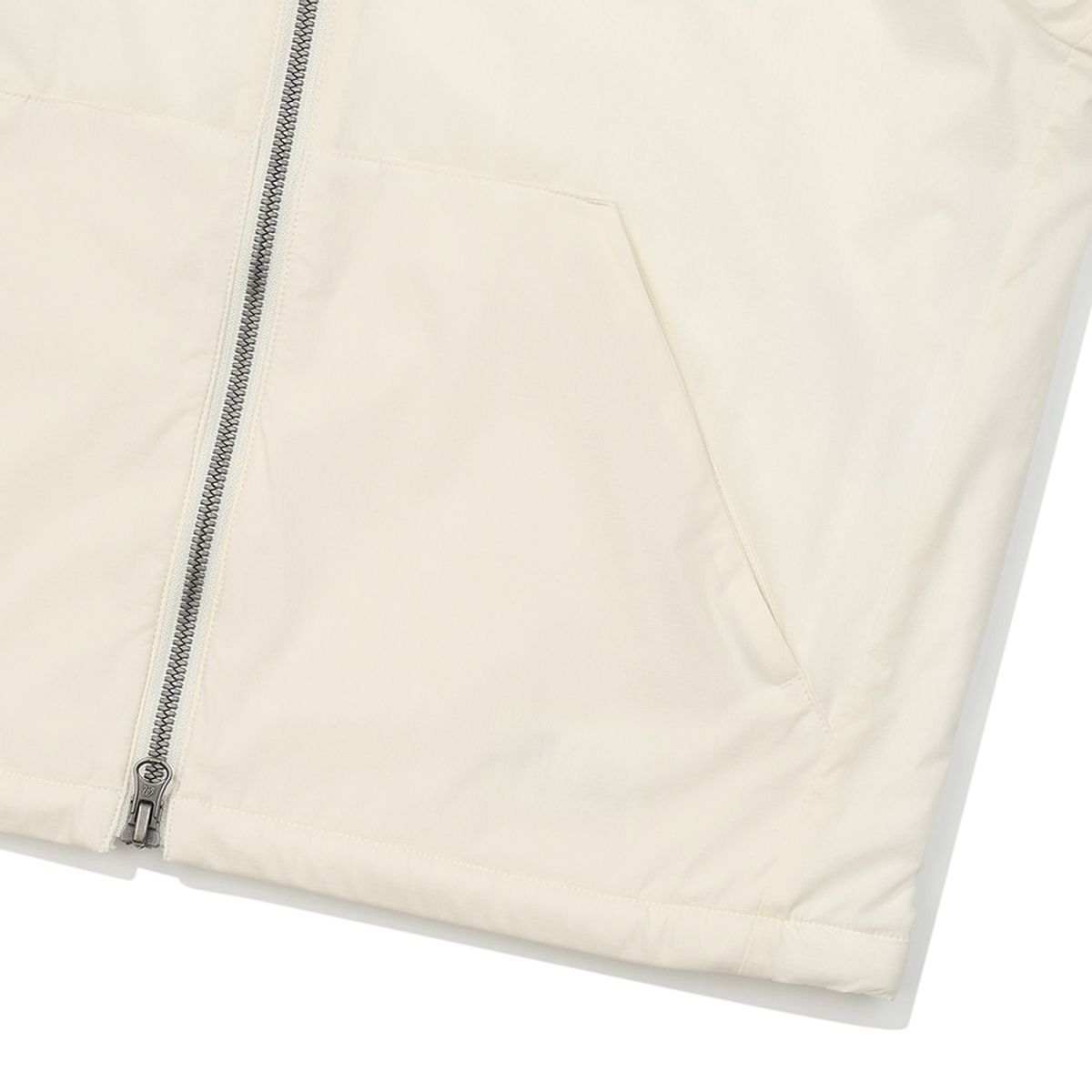 말본 골프(MALBON GOLF) 경량 플리스라이닝 후디 자켓 CREAM (WOMAN)