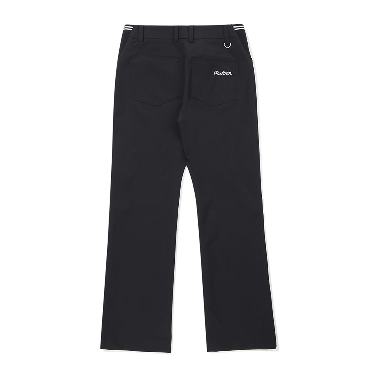 말본 골프(MALBON GOLF) 여성 세미 부츠컷 골프 팬츠 BLACK (WOMAN)