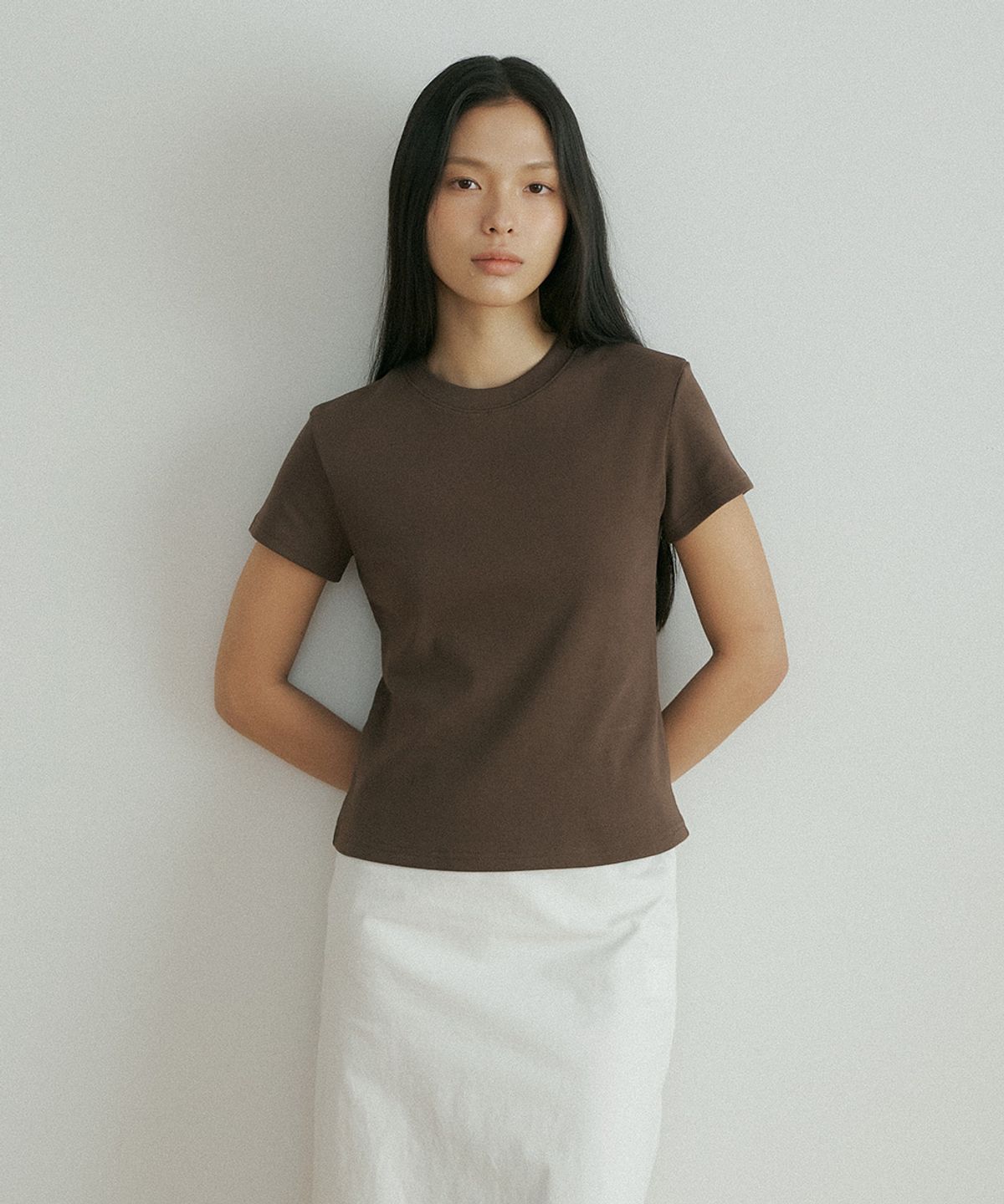 링서울(LINGSEOUL) [2PACK] classic cotton round t-shirts (4color)