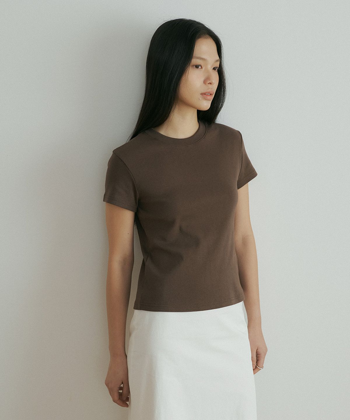 링서울(LINGSEOUL) [2PACK] classic cotton round t-shirts (4color)
