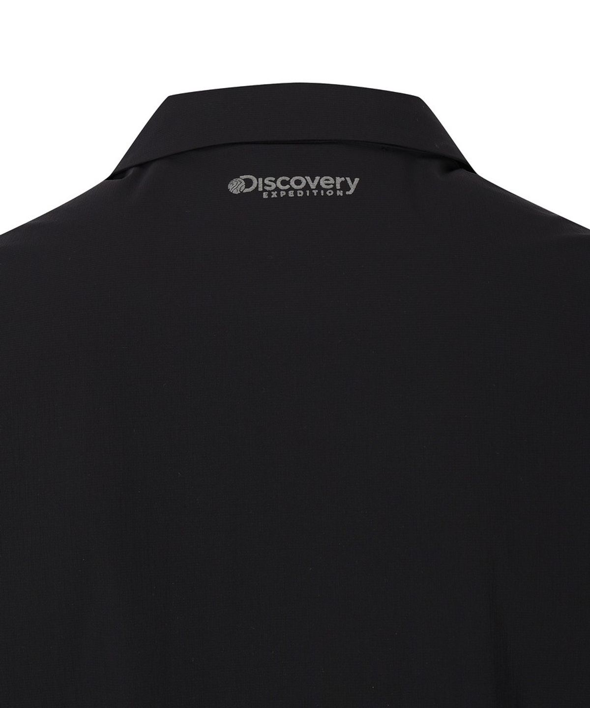 디스커버리 익스페디션(DISCOVERY EXPEDITION) 남성 프레시벤트 에어닷 우븐 카라티 (BLACK)