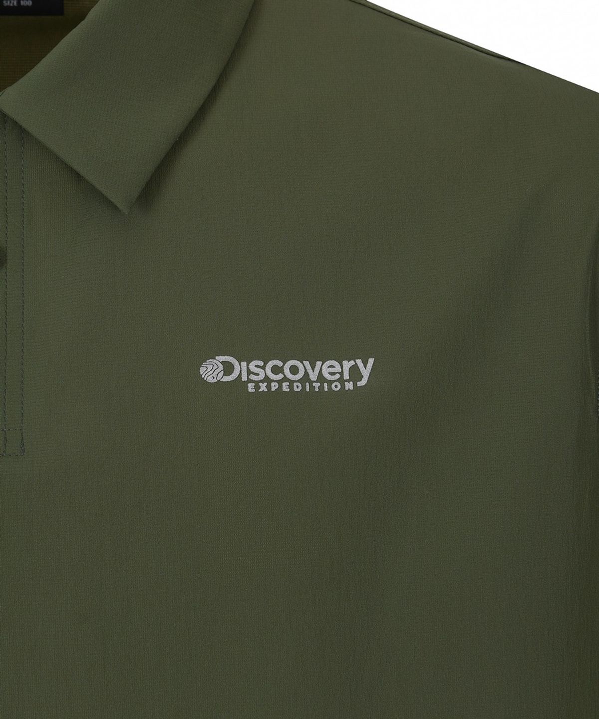 디스커버리 익스페디션(DISCOVERY EXPEDITION) 남성 프레시벤트 에어닷 우븐 카라티 (D/KHAKI)