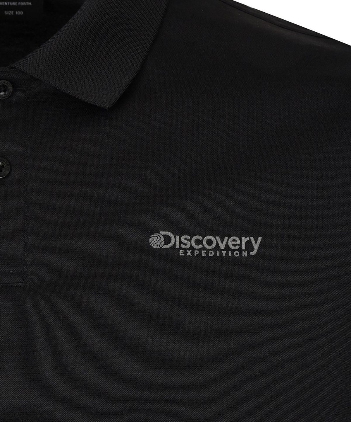 디스커버리 익스페디션(DISCOVERY EXPEDITION) 남성 에센셜 클린필 카라티 (BLACK)