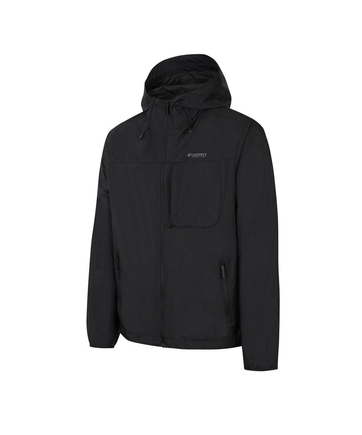 디스커버리 익스페디션(DISCOVERY EXPEDITION) 남성 프레시벤트2.0 UV 후드챙 자켓 (BLACK)