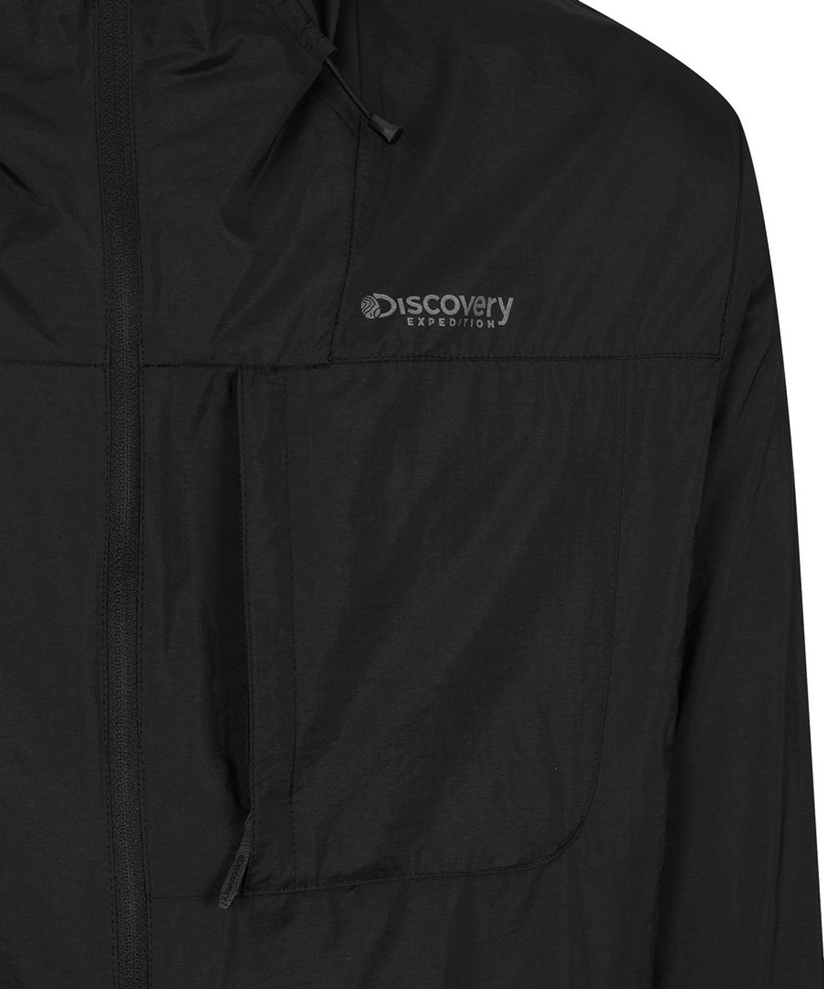 디스커버리 익스페디션(DISCOVERY EXPEDITION) 남성 프레시벤트2.0 UV 후드챙 자켓 (BLACK)