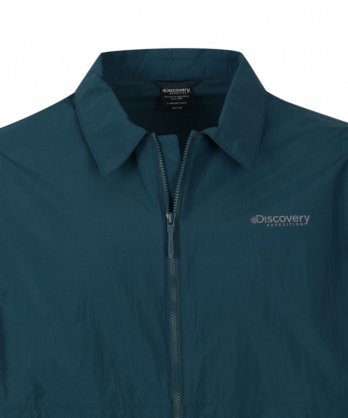 디스커버리 익스페디션(DISCOVERY EXPEDITION) 남성 프레시벤트 윌버 카라형 블루종 자켓 (D/TURQUOISE)