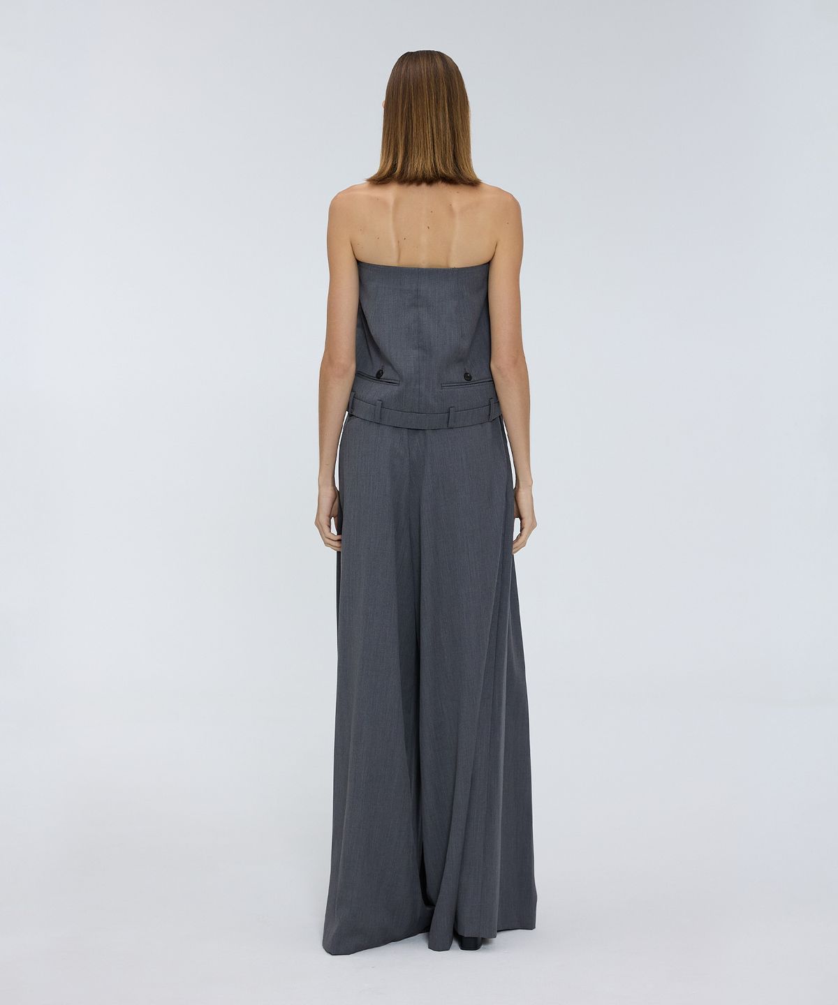 므아므(MMAM) Wide pleated pants