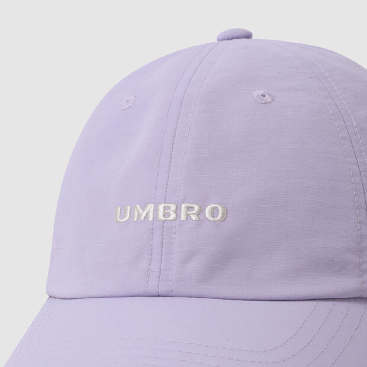 엄브로(UMBRO) 린넨 라이크 볼캡 라벤더 UR123CCP33