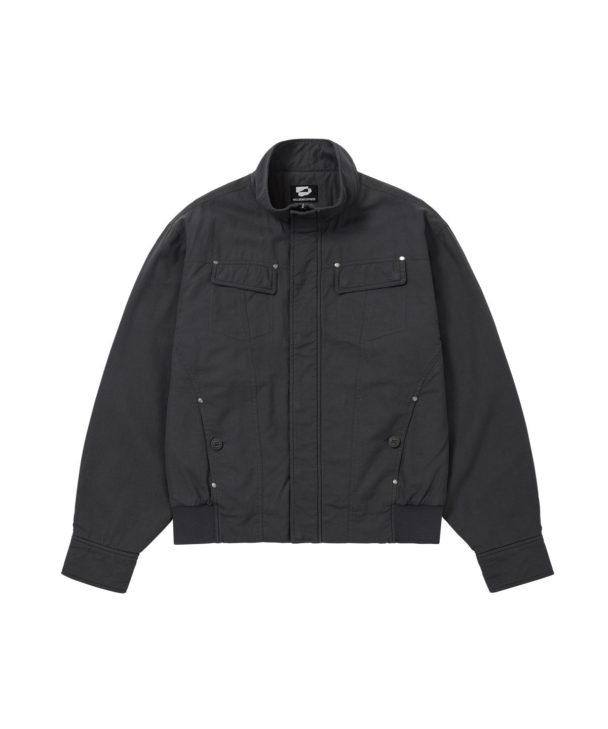 웰빙익스프레스(WELLBEING EXPRESS) Washed Everyday Jacket Charcoal