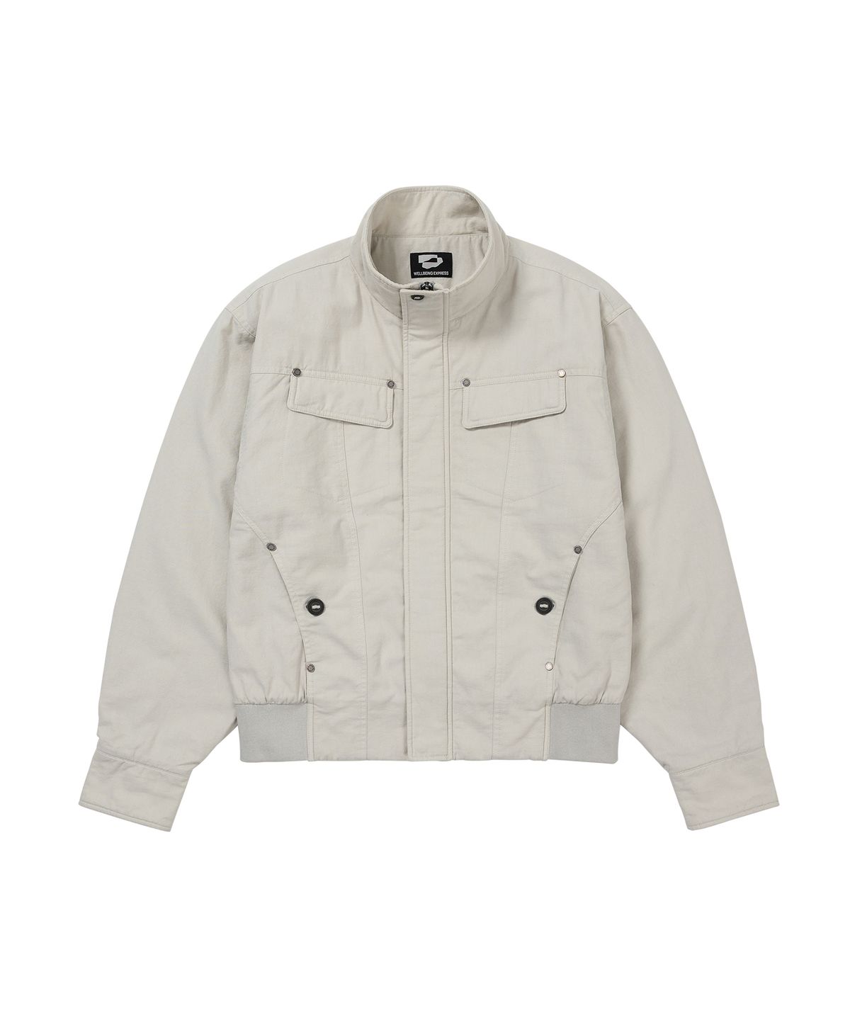 웰빙익스프레스(WELLBEING EXPRESS) Washed Everyday Jacket Greyish Beige