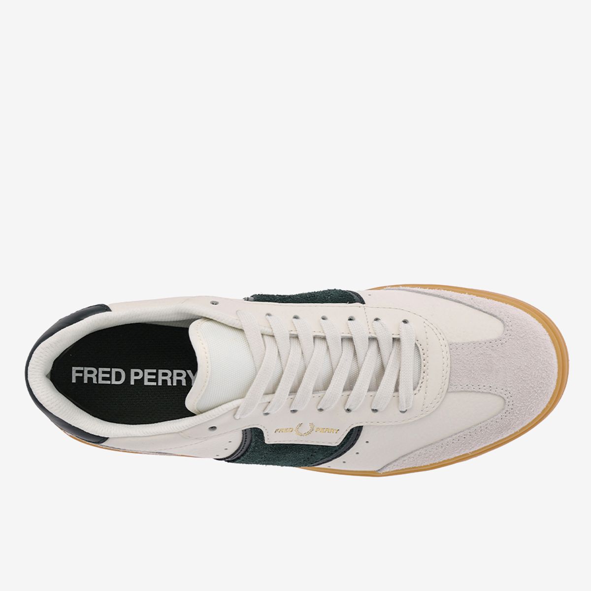 프레드페리(FRED PERRY) B4 텍스쳐드 레더/스웨이드 (760) SFPM2612323-760