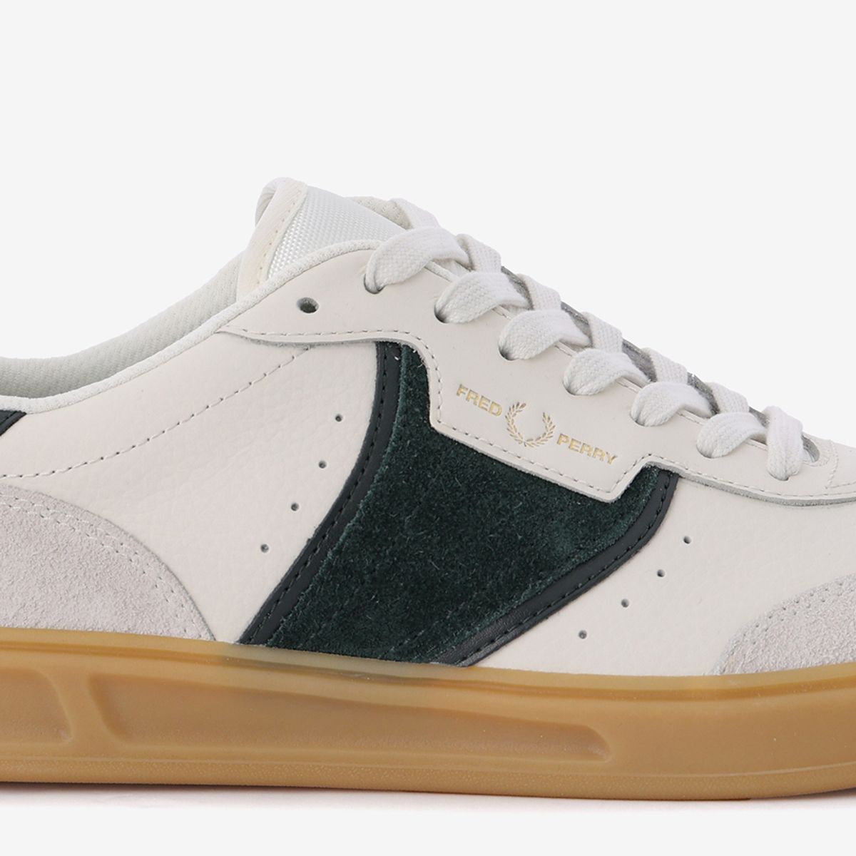 프레드페리(FRED PERRY) B4 텍스쳐드 레더/스웨이드 (760) SFPM2612323-760
