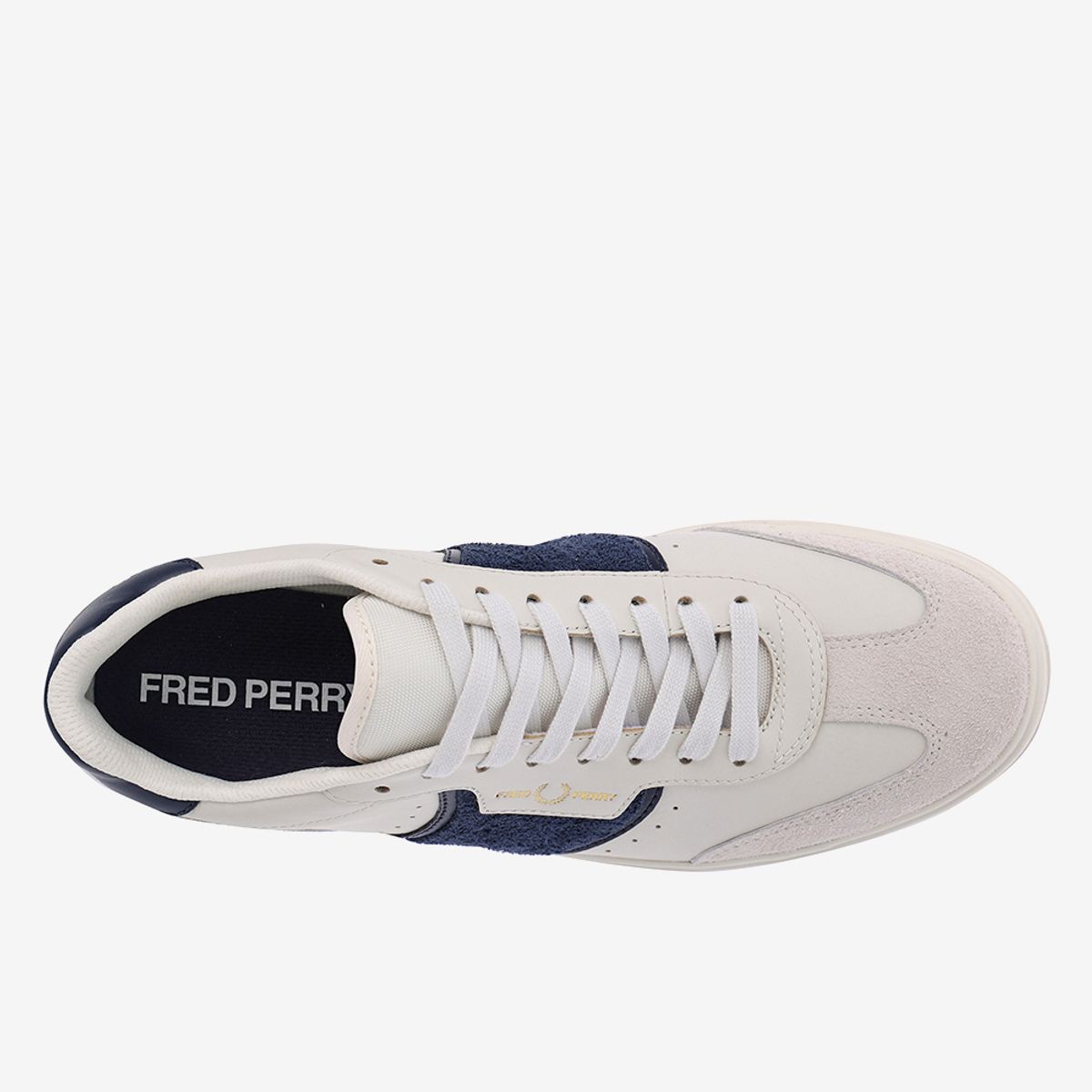 프레드페리(FRED PERRY) B4 텍스쳐드 레더/스웨이드 (254) SFPM2612323-254