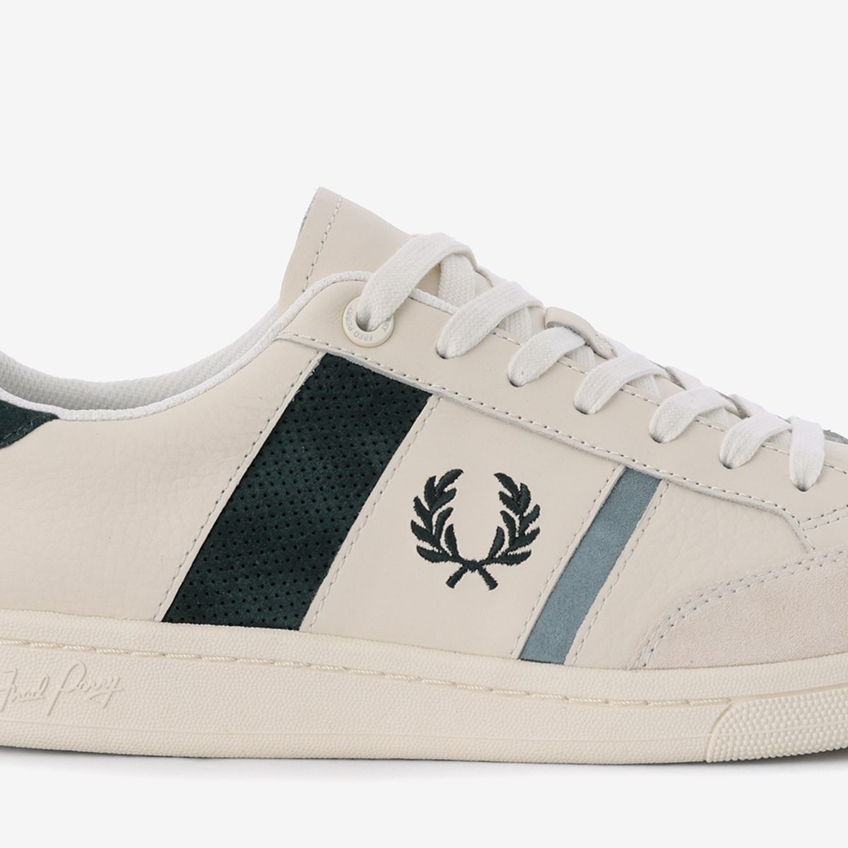 프레드페리(FRED PERRY) B725 레더/스웨이드 (560) SFPM2612310-560