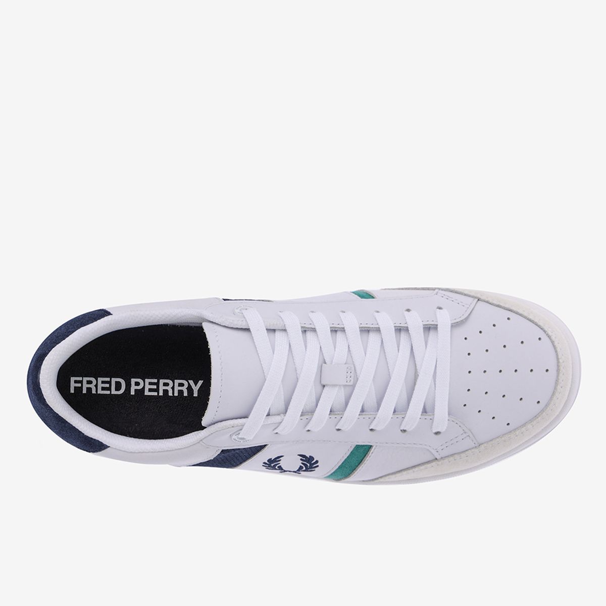 프레드페리(FRED PERRY) B725 레더/스웨이드 (100) SFPM2612310-100