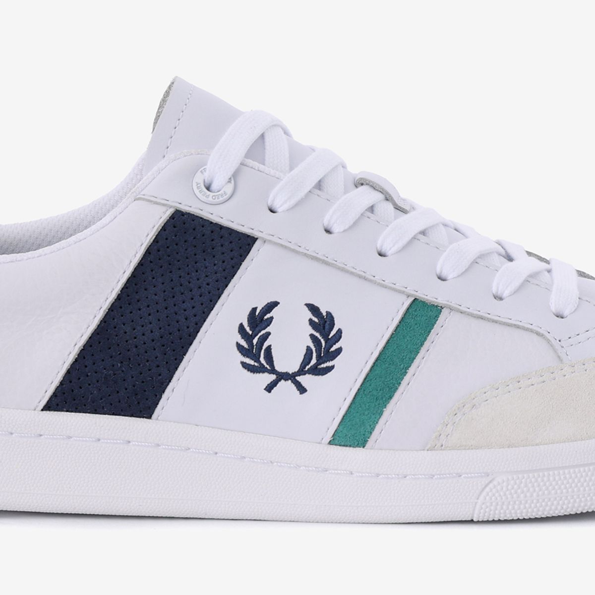 프레드페리(FRED PERRY) B725 레더/스웨이드 (100) SFPM2612310-100