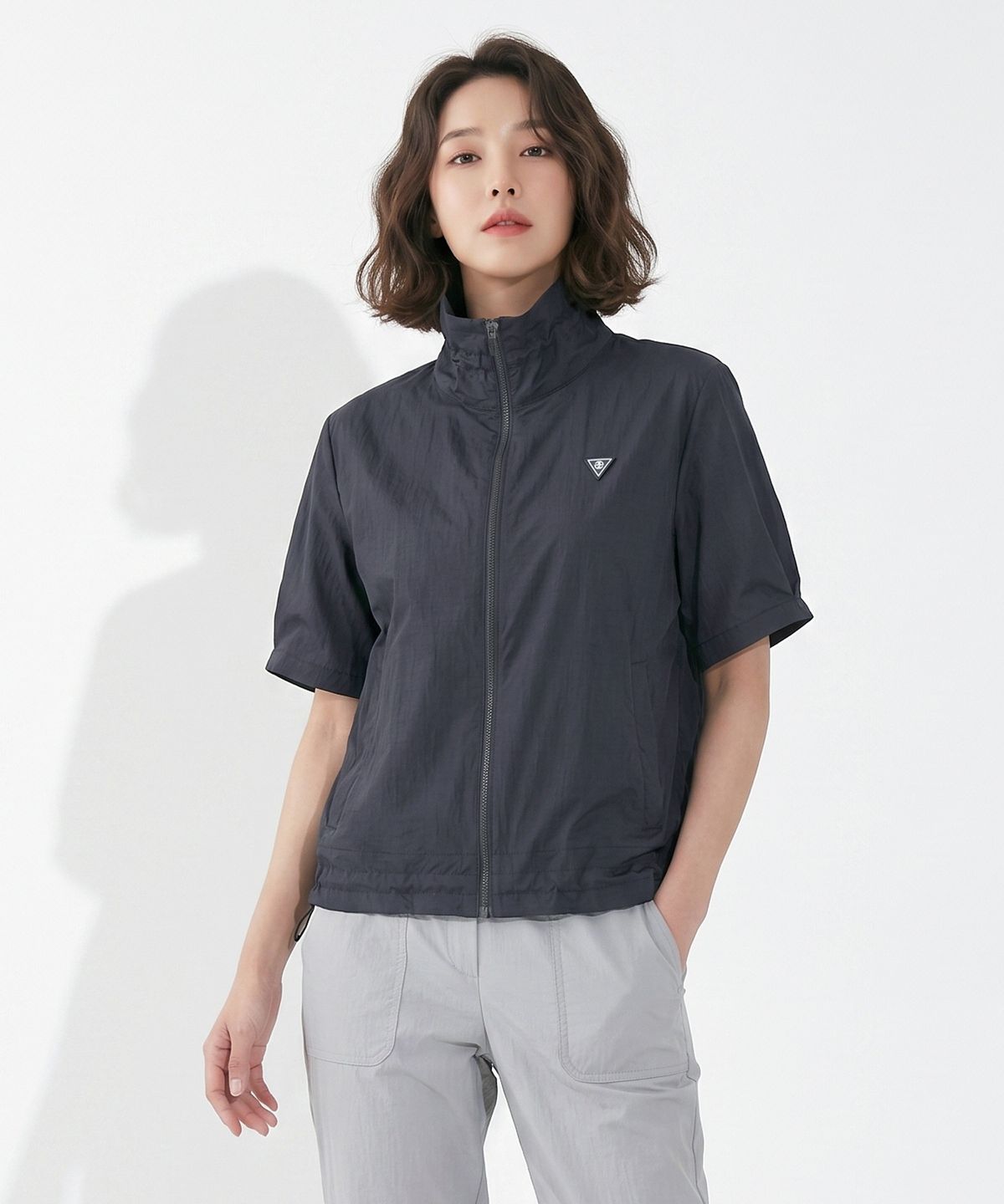 투엘라(2ELA) 여성 윈디블룸 초경량 시어 반팔 바람막이 자켓 4 Colors