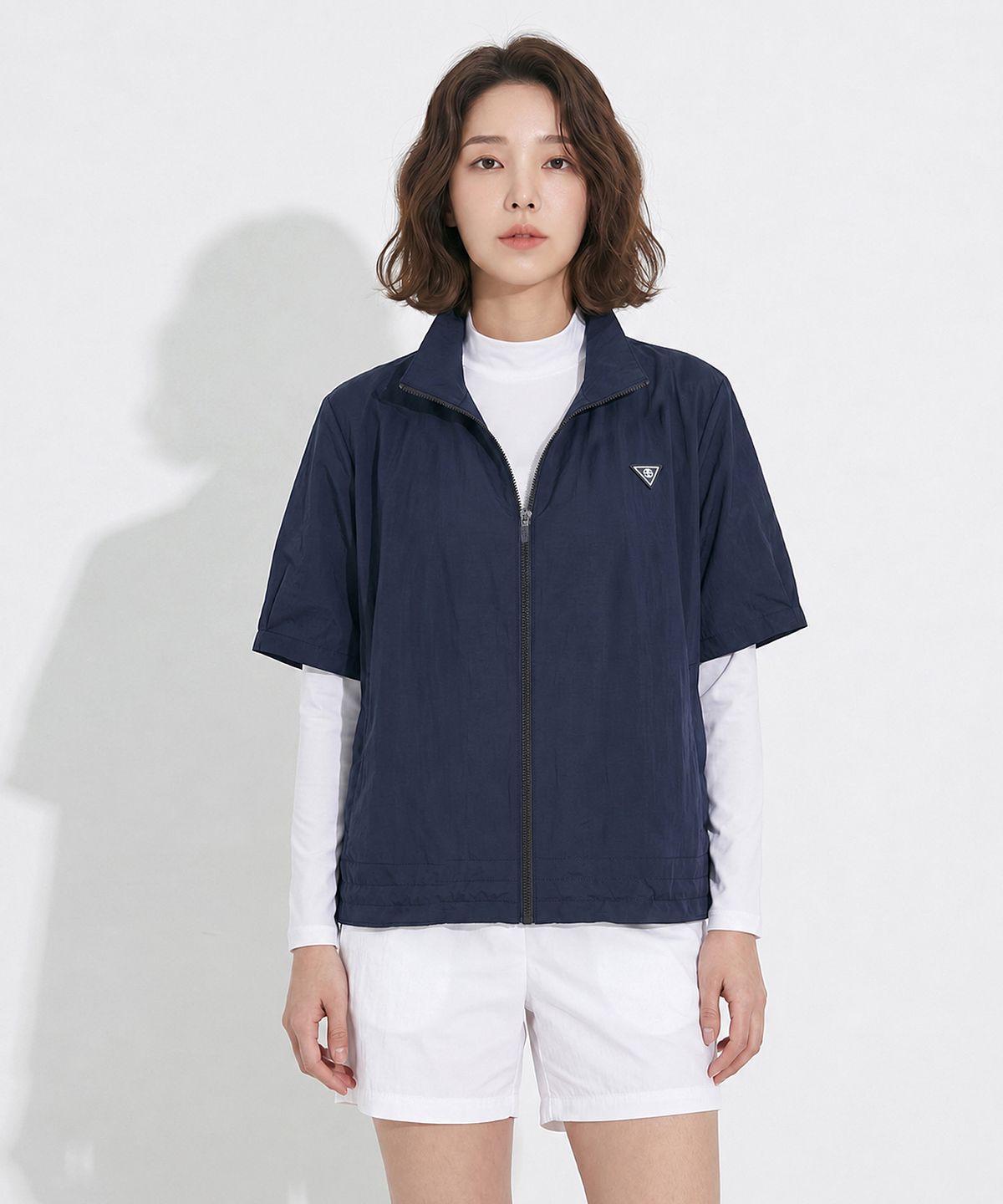 투엘라(2ELA) 여성 윈디블룸 초경량 시어 반팔 바람막이 자켓 4 Colors