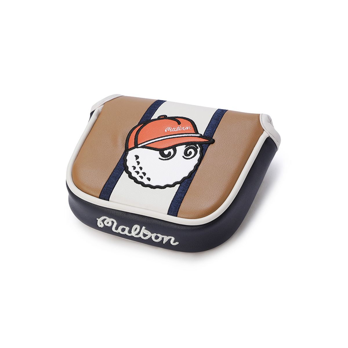 말본 골프(MALBON GOLF) 버킷 포인트 베이직 D-퍼터 커버 NAVY