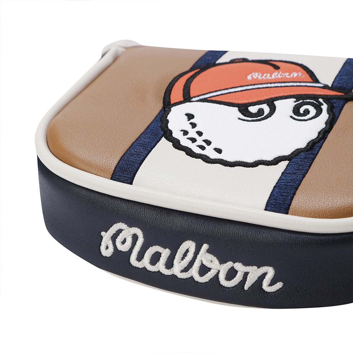 말본 골프(MALBON GOLF) 버킷 포인트 베이직 D-퍼터 커버 NAVY