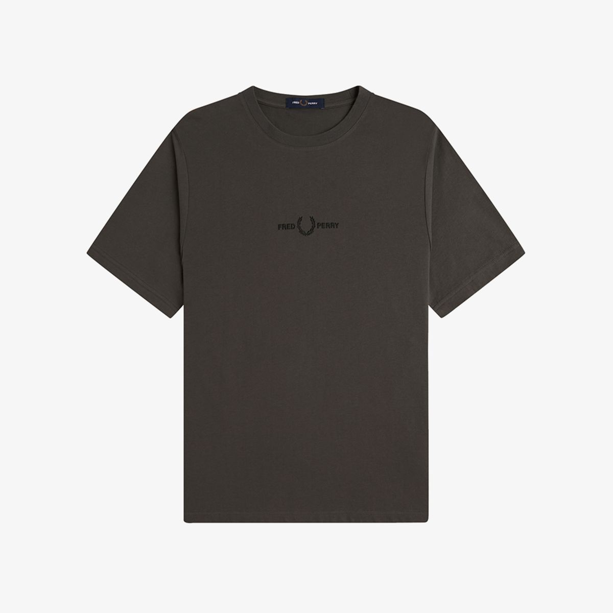 프레드페리(FRED PERRY) [Sport] 엠브로이더드 티셔츠 - 필드그린 AFPM2614580-148