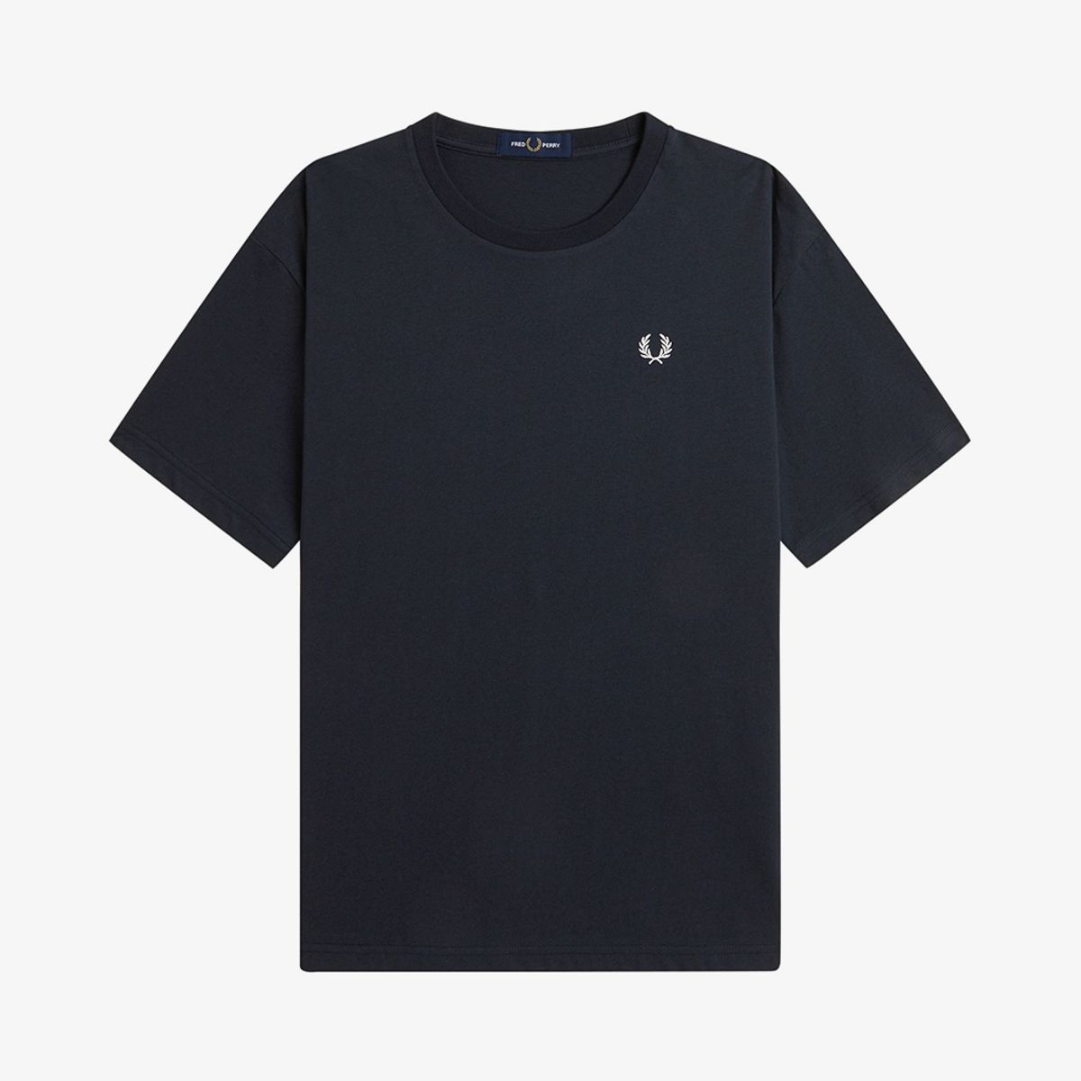 프레드페리(FRED PERRY) [womens] 크루넥 티셔츠 - 네이비 AFPF2611142-311