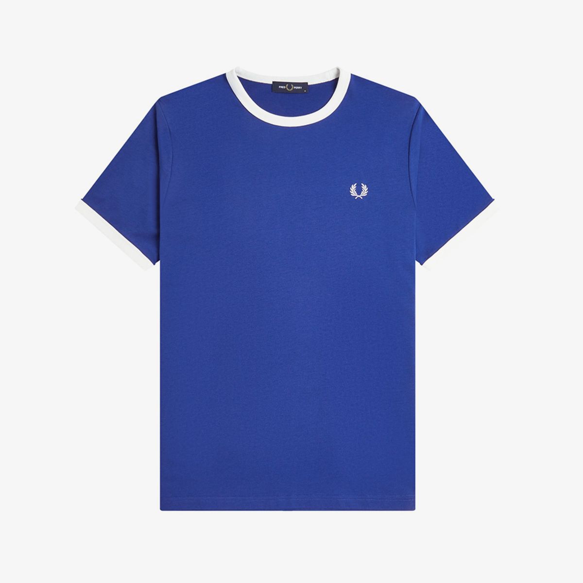 프레드페리(FRED PERRY) [Sport] 링어 티셔츠 - 소호이클립스/스노우화이트 AFPM2613519-99A