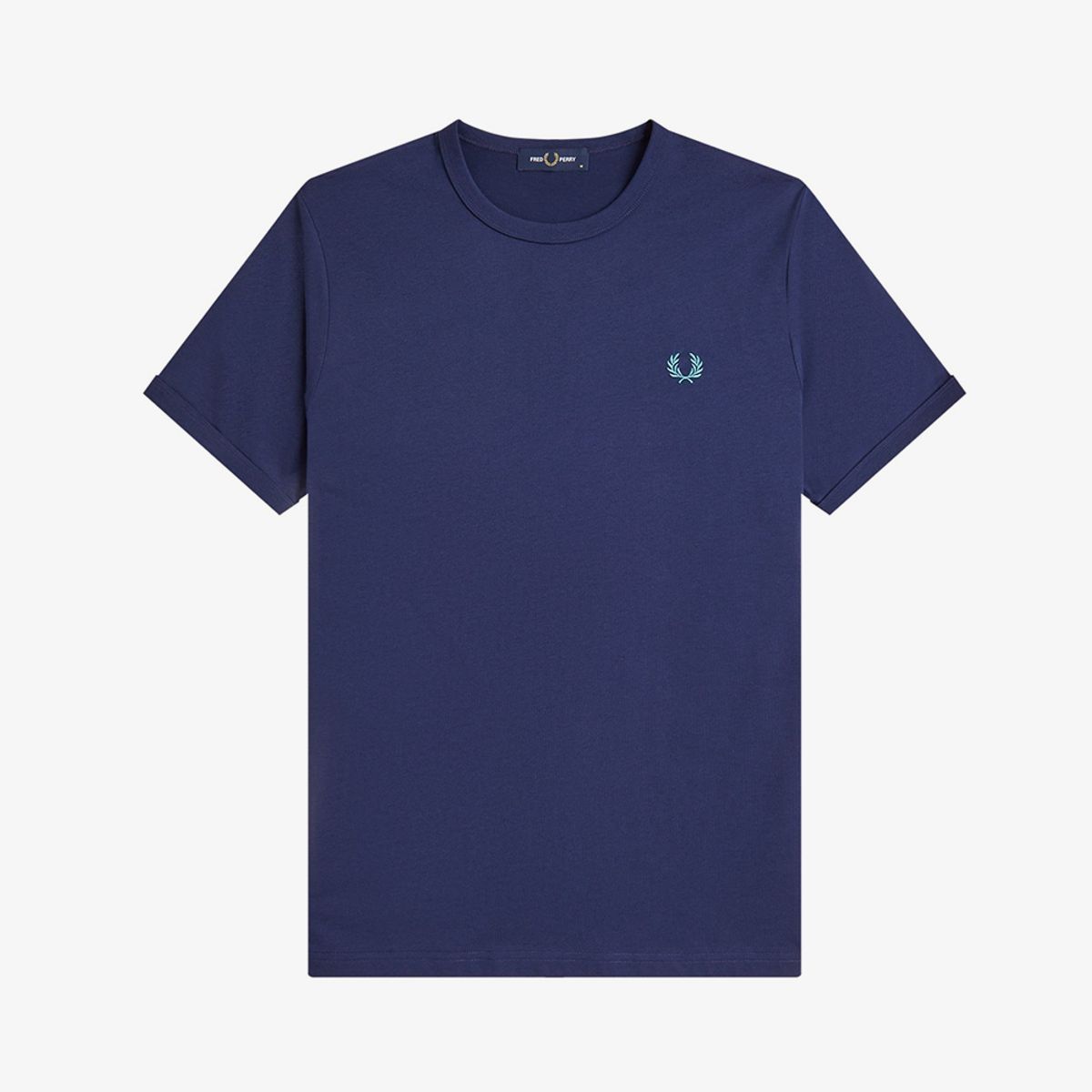 프레드페리(FRED PERRY) [Sport] 링어 티셔츠 - 테니스 블루 AFPM2613519-31B
