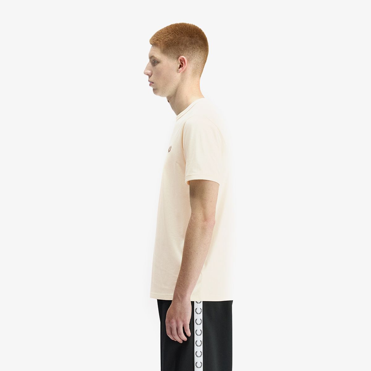 프레드페리(FRED PERRY) [Sport] 링어 티셔츠 - 에크루 AFPM2613519-30B